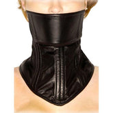 Lederen bondage nekcorset - PlayForFun